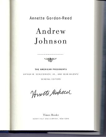 Signature of Annette Gordon-Reed