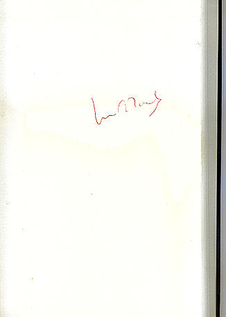 Signature of William F. Buckley, Jr. 