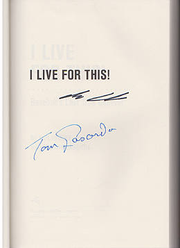 Autograph of Tom Lasorda