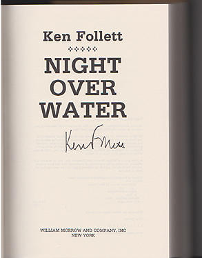 Autograph of Ken Follett