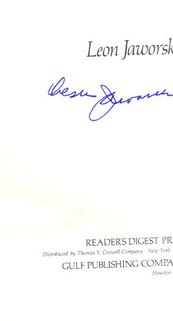 Signature of Leon Jaworski