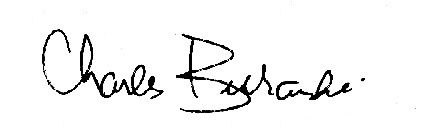 Signature of Charles Bukowski