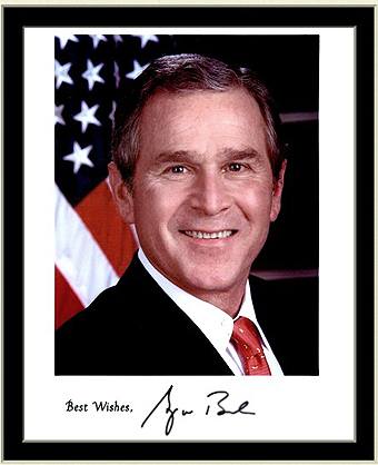 George W. Bush Signature