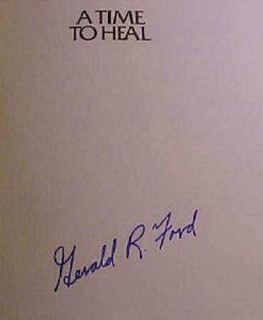 Gerald Ford Signature