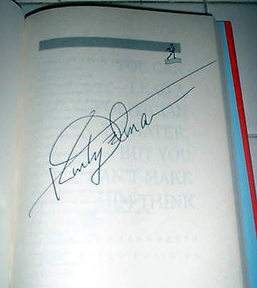 Signature of Kinky Friedman