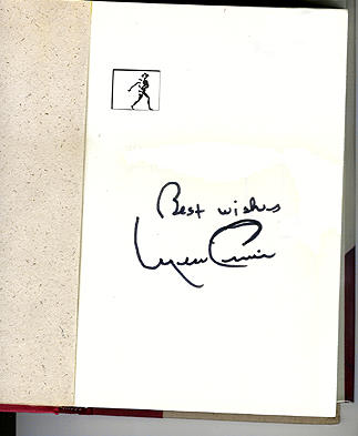 Signature of Merv Griffin 
