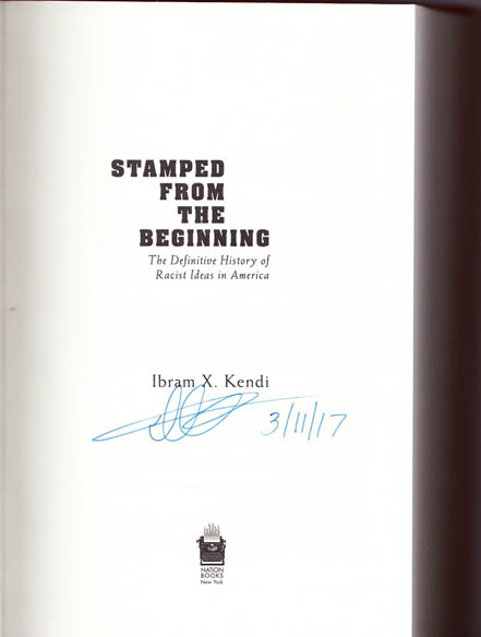 Signature of Ibram X. Kendi