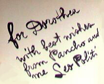 Signature of Leo Politi