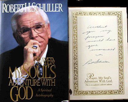 Signature of Robert Schuller 