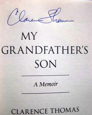Signature of Clarence Thomas